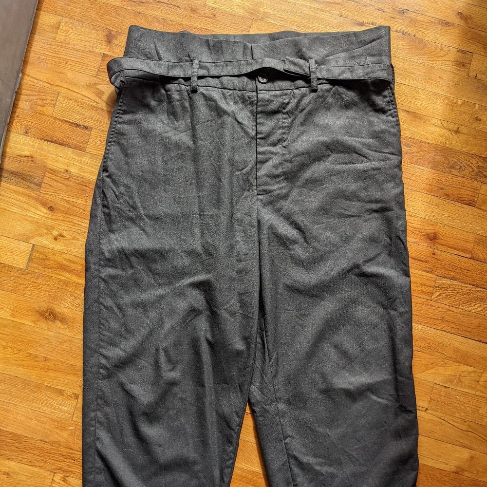 MARNI paper bag drop crotch 32. italy uniqlo rick owens balenciaga yohji cdg apc